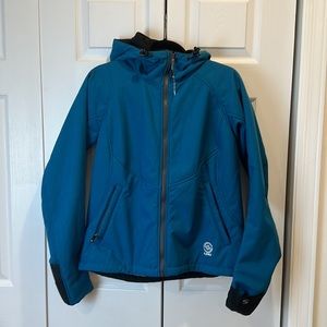 Women’s Loki convertible jacket. Teal blue size S, never worn